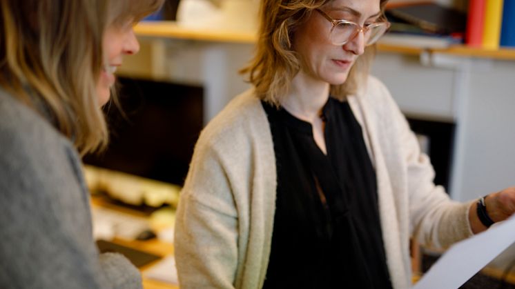 Ulrika Nordström och Angelica Nordin
