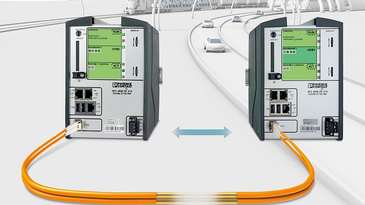 Redundant Profinet Controller for Maximum Availability