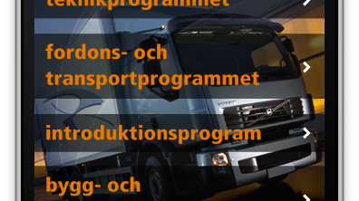 Välj gymnasium direkt i mobilen!
