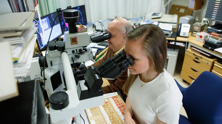 Thomas Brännström och Erica Stenvall