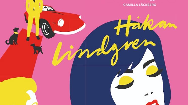 Camilla Läckbergs citat på omslaget av Håkan Lindgrens feelgood-romanen "Spökskrivaren" 