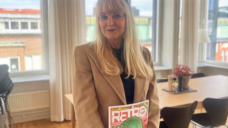 Retros nya chefredaktör Ulrika Norberg. Foto: Jonas Lidheimer.