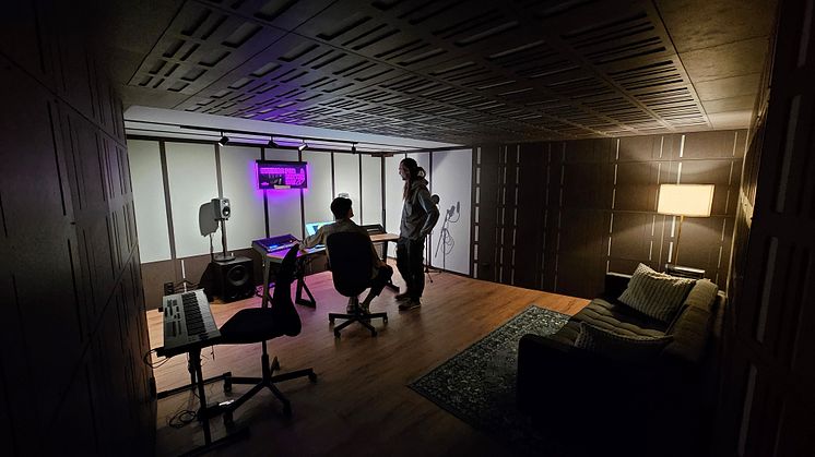 Studio i Umeå. Foto: Jens Eklund