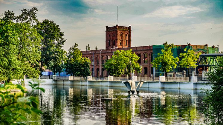 Łódź, a blue-green city