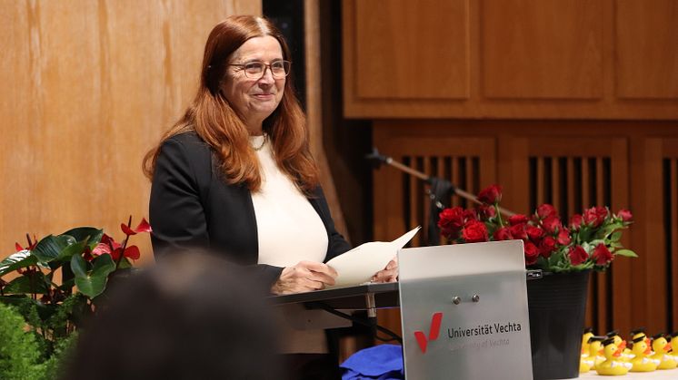 Stadt Vechta vergibt Gerontologiepreise 2024 für beste Abschlussarbeiten an der Universität | Abschlussfeier des Studiengangs Gerontologie