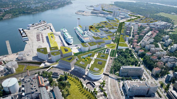 Stockholms stad visar upp Norra Djurgårdsstaden