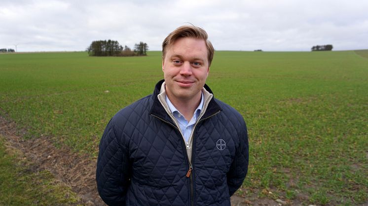 Martin Holmberg är växtskyddsexpert på Bayer Crop Science. Foto: Bayer