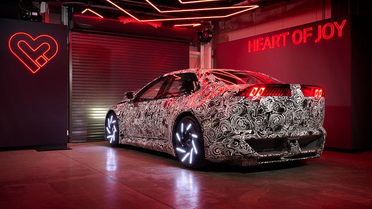 Konceptbilen BMW Vision Driving Experience. med Heart of Joy