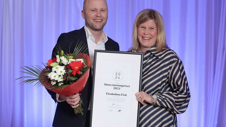 Tiraholms Fisk vinner Stora turismpriset 2024