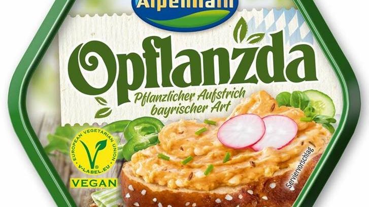 Der erste rein pflanzliche Brotaufstrich von Alpenhain ist da: Opflanzda