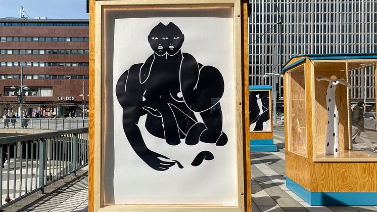 Grafikens Hus och På Sergels torg visar: Yasmina Karli Malmsten