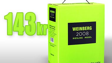 Kraftig prissänkning på Weinberg box 3L