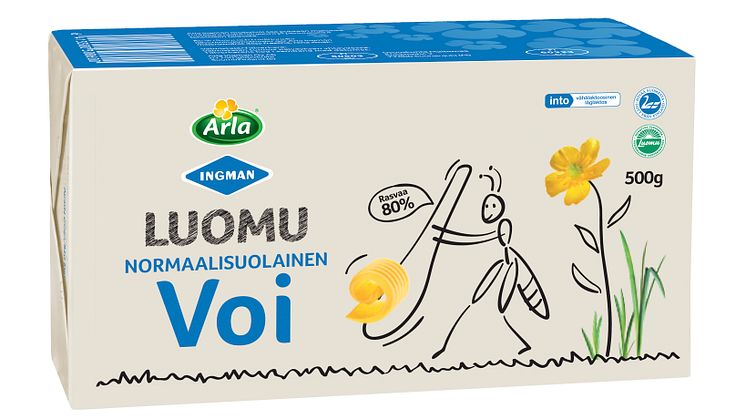 Arla Ingman Luomu meijerivoi 500 g
