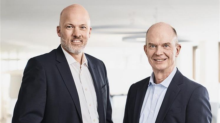 Christian Barr (l.) und Dietrich Gemmel, Lechwerke Vorstandsmitglieder