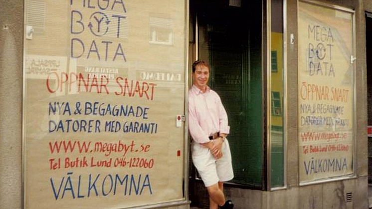 Han tog begagnade datorer till världsmarknaden