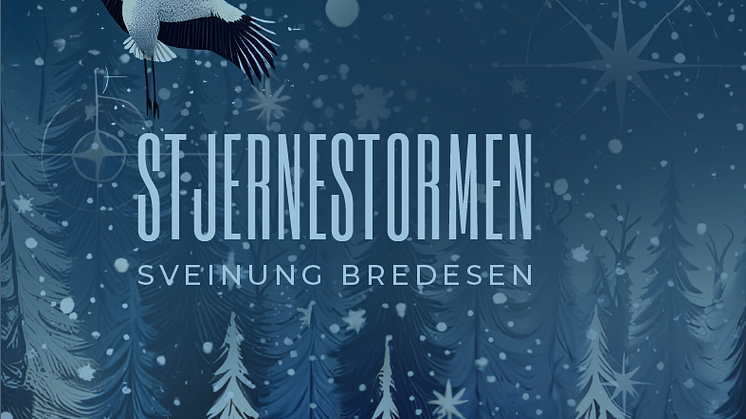 Sveinung Bredesen med sin andre roman: "Stjernestormen" – en poetisk og filosofisk oppvekstskildring