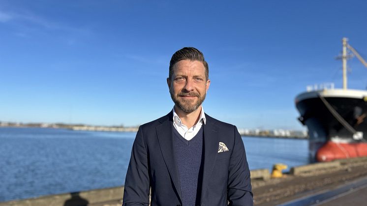 Henrik Nanfeldt, COO på Hallands Hamnar