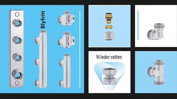 Bygg din egen fördelarlösning - utan installationsskåp