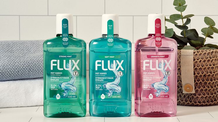 Flux Strong Mint, Soft Mint & Granate-Mint