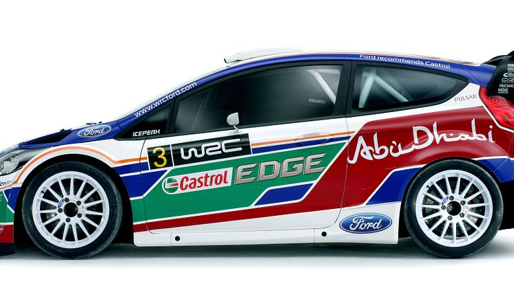 FORDS HELT NYA WRC-RALLYBIL PREMIÄRVISAS I BIRMINGHAM