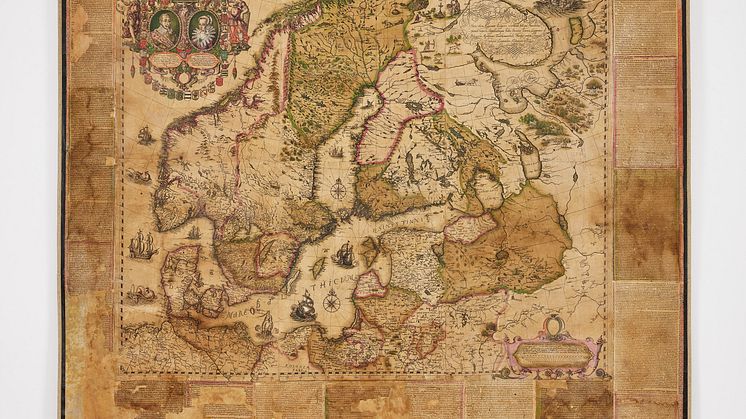 "Orbis Arctoi Nova et Accurata Delineatio" av Andreas Bureus