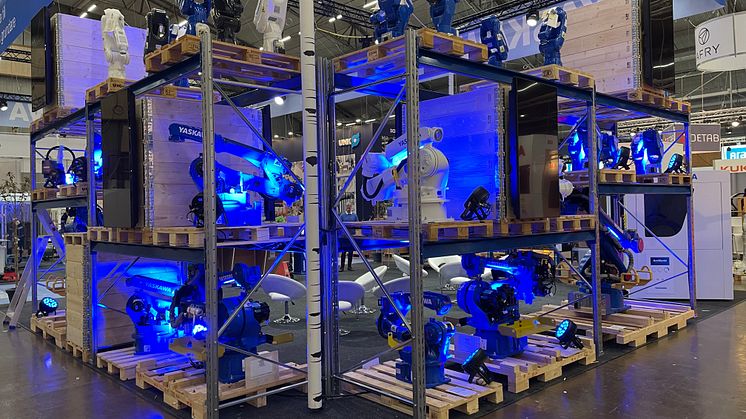 YASKAWA kommer att finnas i D-hallen och monter D03:32 och D03:24 (samma placering som 2022).