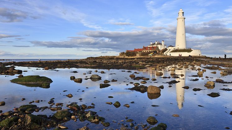 St. Mary’s Lighthouse at Whitley Bay - one of the locations for The Shakespeare Club's tour