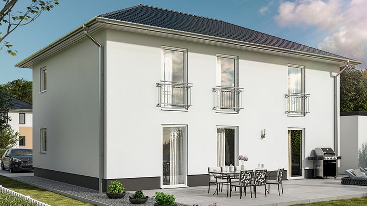Stadthaus für zwei Familien unter einem Dach