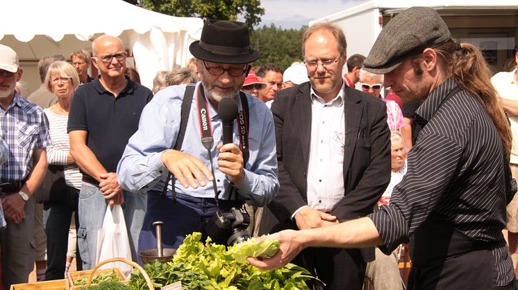 Läckö Slotts matmarknad Foto: Anna Ohlin Ek