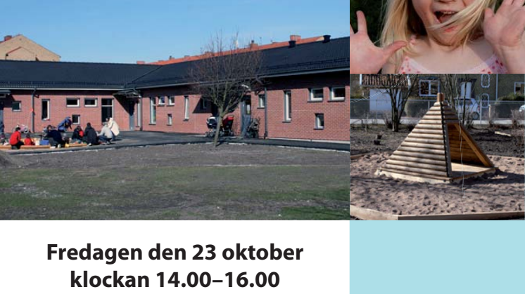Invigning av Flodillerns förskola