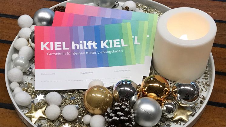 Eine perfekte Geschenkidee und gleichzeitig ein wichtige Hilfe für die Kieler Läden