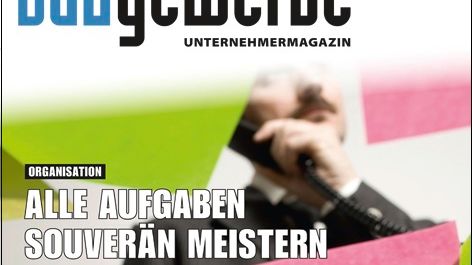 Rudolf Müller verkauft „Baugewerbe“ an JM Fachmedien GmbH