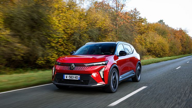 Renault Scenic E-tech electric kommer längst