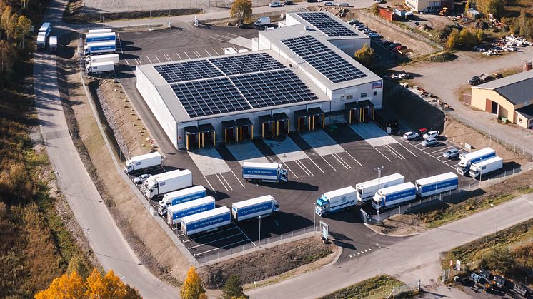 Kyl- och frysterminalen certifieras enligt BREEAM för betyget Very Good. Bild: Kyl- & Frysexpressen