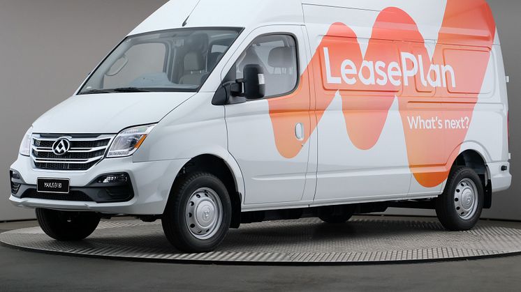 Nu kommer den första eldrivna lätta lastbilen till Sverige – LeasePlan i exklusivt samarbete med SAIC