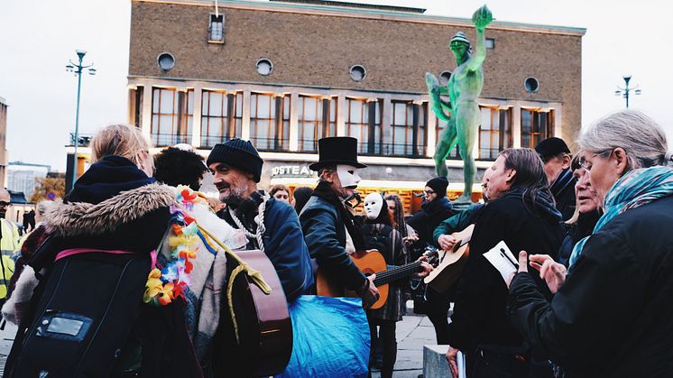 Demonstration Rättvis Forumteater