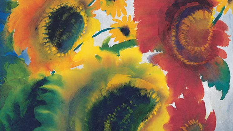 Emil Nolde utställning invigs 15 maj på Nordiska Akvarellmuseet