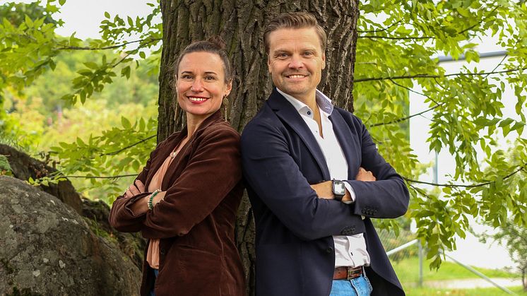 Funda Denizhan, VD och Jost Werdenhoff, vice VD på Experience