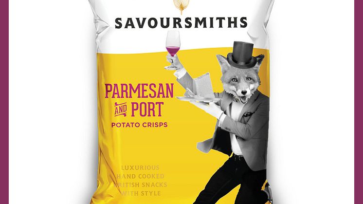 Prisbelönat portvinschips, nu även i Sverige