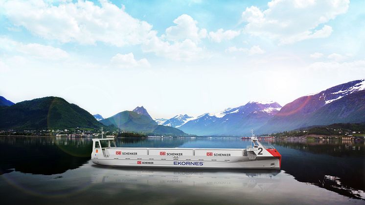 DB Schenker plans to run Zero-emission Autonomous Coastal Container Feeder for Ekornes AS in Norway