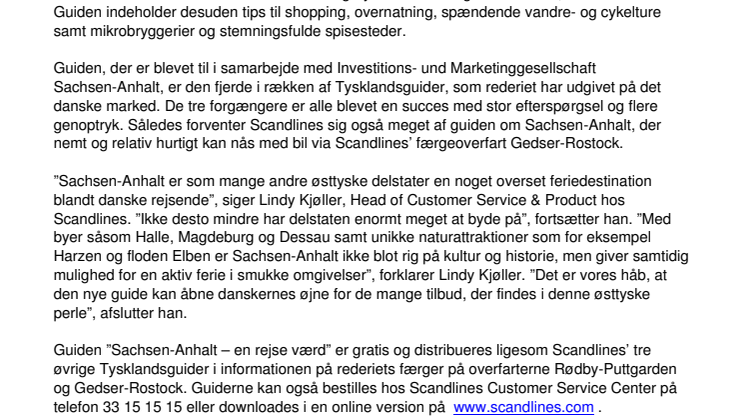 Ny gratis rejseguide om Sachsen-Anhalt