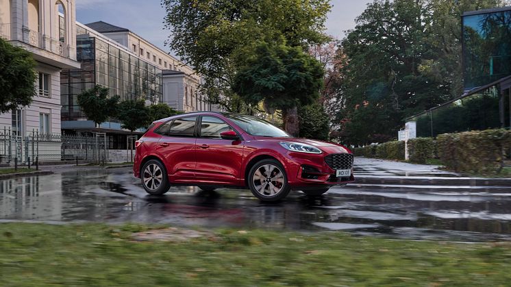 Kuga je nejdůsledněji elektrifikovaný model v dosavadní historii značky Ford