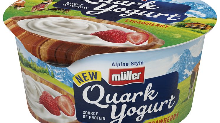 Müller Quark Yogurt Strawberry