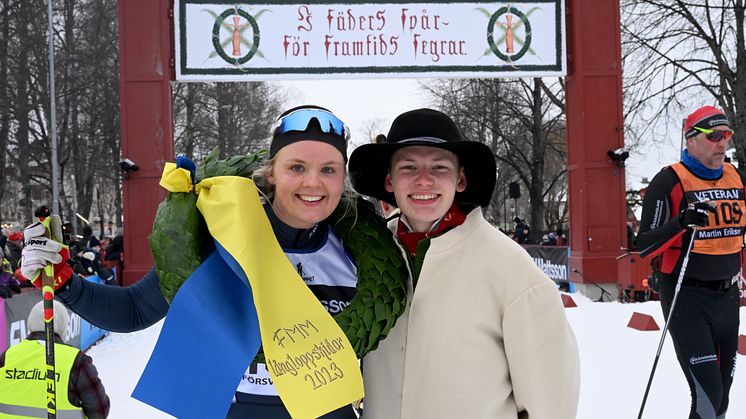 Segrare Försvarsmaktsvasan 2023 Sofia Berglund