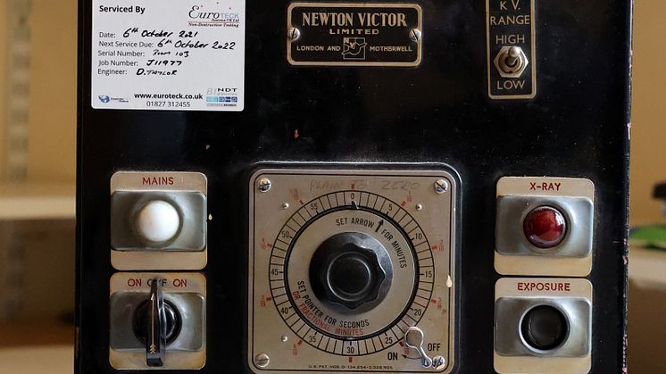 The previous X-ray machine used by Northumbria University was acquired from Gateshead Hospital in 1978 .jpg