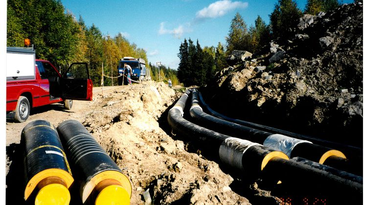 25-årsjubileum för hålllbart "spillvärmesamarbete" mellan Linde energi och Billerud