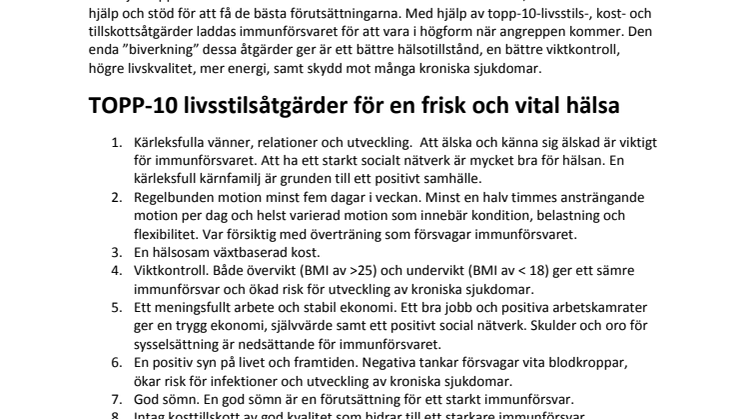 Immundietartikel