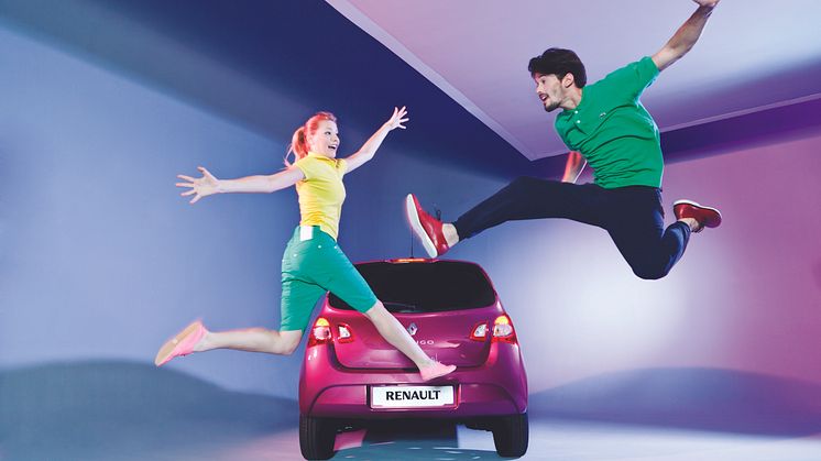 Fest og farver i den nye Renault Twingo