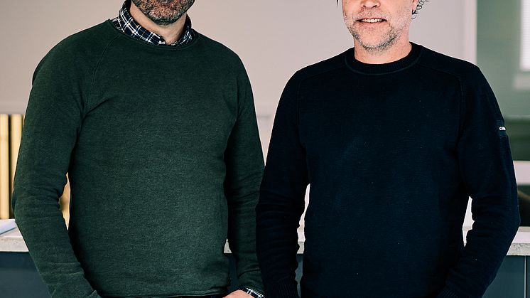 Patric Forsberg och Kaj Lindblom, grundare