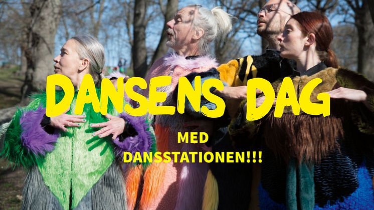 Dansstationen firar dansens dag den 29 april med folkfest på stortorget och föreställningen Call of the void 